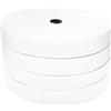 JYC CREATIVE 25 Metri Elastico per Cucito, Nastro Elastico Merceria, Elastici Merceria, Elastico per Sartoria, Elastici Cucito, Elastico per Tessuti, Nastro Elastico, Nastro Elastico per Cucito, (Bianco 25mx25mm)