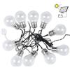 V-TAC CATENA DI 10 LAMPADINE LED B.CALDO 10W PANNELLO SOLARE IP44 VT-71010 -LED8559