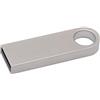 ELLENNE PENDRIVE USB METALLO CHIAVETTA 32 64 GB 128 GB PORTACHIAVE MEMORIA ESTERNA IMPERMEABILE PC LAPTOP NOTEBOOC AUTO A001 (64GB, Argento)