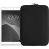 kwmobile Cover Tablet Compatibile con 9,7-11 Tablet - Custodia eReader Universale - Copertina Protettiva in Neoprene nero