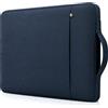 RAINYEAR make life easier RAINYEAR 15 Pollici Custodia Protettiva per Laptop PC Computer Sleeve Impermeabile Caso Borsa con Tasca Frontale e Maniglia, Compatibile con 15 MacBook Pro,Blu Navy