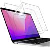 JETech Pellicola Protettiva per MacBook Pro 13 Pollici (2016-2022, M1/M2) / MacBook Air 13 Pollici (2018-2020, M1), Antiriflesso Opaca, Anti-Impronte, Pacco da 2
