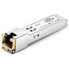 6COMGIGA Modulo Ricetrasmettitore Gigabit SFP Copper RJ45 1000Base-T per Cisco GLC-T, Ubiquiti, Netgear, D-Link, Supermicro, TP-Link (Cavo CAT5e, 100 Metri)