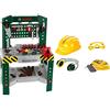 Theo Klein- Banco Bosch da 77 Pezzi con Cacciavite, Chiave Inglese, Pinza, Martello & Klein 8537 Set di Accessori Bosch, Guanti E Occhiali da Lavoro, Protezione per Le Orecchie E Casco