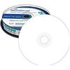 MediaRange - 10 x DVD+R DL - 8.5 GB 8x - mit Tintenstrahldrucker bedruckbare Oberfläche, Bedruckbarer Innenring - Spindel
