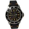 Walter Mitt Royal Marine Vintage Acciaio 316L Automatico Nero Pelle Orologio Unisex