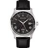 Bulova Wilton 96B387 - Orologio da polso automatico in acciaio inox con cinturino in vera pelle, cinghia
