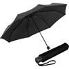 Knirps Ombrello tascabile Knirps A.050 Medium Manual - Compatto e resistente alle intemperie - Stabile - Antivento - Nero