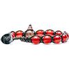 TAMASHII Bracciale Tibetano in Agata Rosso Passione BHS900-124 MainApps
