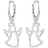Goldene Hufeisen Orecchini da donna con angelo custode in argento 925