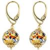 Venetiaurum - Orecchini Donna Con Perle In Vetro Originale Di Murano E Argento 925 - Made In Italy Certificato