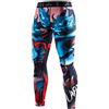 LAFROI, Leggings da Uomo YSK08, ad Asciugatura Rapida, a Compressione e Aderenti Vengeance S