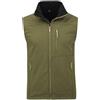 YOUTHUP Gilet da Uomo in Softshell Antivento Leggero Vest Senza Maniche Giacca Tattiche Multitasche Blu, XXL