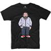 Bud Spencer Maglietta da uomo Jumbo (due esclusi bordi e nastro) Nero XL