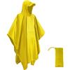HYCOPROT Poncho Impermeabile, Multifunzionale Impermeabile 210T Oxford Riutilizzabile Pioggia con Cappuccio e Tasca Sul Petto, Poncho Antipioggia per Trekking Campeggio Pesca Escursione