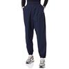 Champion Legacy American Classics Cotton Stretch Popeline High Waist Relaxed Elastic Cuff Pantaloni da Tuta, Blu Marino, L Donna