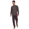 Selente Sweet Dreams Pigiama per Uomo Lungo o Corto in 100% Cotone Traspirante, Grigio/Antracite Lungo, L