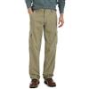 Wrangler Authentics Men's Classic Twill Relaxed Fit Cargo Pant, Khaki Dust, 35 x 32