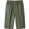 Btmpmcs Pantaloncini Cargo da Uomo in Cotone Casual Lunghi 3/4 Pantaloni Corti Estivi Casual Bermuda con Multi Tasche All'aperto Leggero Sportivi Shorts Vita Elastica