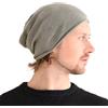CHARM 100% Seta Beanie Berretto Naturale Chemio Cappello Sensibile Pelle Grande Incurvato Marino