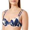 Triumph Donna Summer Allure WP, Bikini top, BLUE COMBINATION, 44 / D