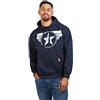 Marvel Captain America-cap Logo Cappuccio, Blu (Navy Navy), XX-Large Uomo