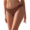 SHEKINI Bikini da donna brasiliano, classico, elegante, a vita bassa, bikini, slip, C-bianco, XXL