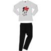 Pigiama Lungo Donna Disney Minnie Mouse Maglia Pantalone Ragazza in Cotone  4733 : : Altro