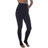 CzSalus Pantaloncino Lungo Trama Piatta, Leggings Snellente a Compressione,18-21 mmHg Lipedema-Linfedema (XSS, Nero)