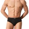 Liabel 6 Slip Uomo Cotone Elasticizzato Bianco Nero e Colorati Mutande Uomo Cotone con Cuciture Rinforzate Set Intimo Slip Ragazzo Sportivo Underwear Uomo/Art. LS320 (M, Assortiti)