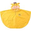 Gagacity Bambini Bambino Bambini Impermeabile Poncho Antivento Cape Leggero e Traspirante con 3D Cartoon Animal Pattern Green Frog/M
