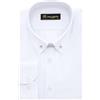 Jack Martin London Jack Martin - Camicia a Righe con Colletto a Spillo - Camicie Formali Slim Fit da Uomo (Blu,L)