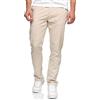 Indicode Uomini Bryne Pants | Pantaloni in Cotone e Lino. Fog XL