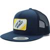Surf Monkey Dressed in Music Play with Me Cappellino Full Patch Snapback Surf Monkey® Berretto da Baseball per Uomo/Donna Taglia Unica Chiusura Regolabile Snapback Visiera Piatto, Blu