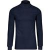 Trigema 685010 Maglione Dolcevita, Blu(Blau (Navy 046), XS Uomo