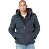 Tommy Hilfiger - Piumino sintetico da uomo con cappuccio, (taglie standard e Big & Tall), X-Large