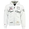 Geographical Norway - Felpa con cappuccio bianco XXXL