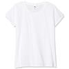 Fruit of the Loom Lady-Fit Original Tee, 5 Pack T-Shirt, Bianco (White 30), 42 (Taglia Produttore: Large) (Pacco da 5) Donna