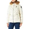 Blauer Giubbini Corti Imbottito Piuma Giacchetto, 112TT Farina Tapioca INT. Biscotto, XL Donna