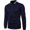 Kobilee Felpa Uomo con Zip e Cappuccio Leggera Cotone Hoody Felpa con Cappuccio Moda Sportivi Offerta Cerniera Pullover Sweater Vintage Invernale Manica Lunga Hoodie Sweatshirt