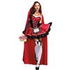 YAOZUP Costume Cappuccetto Rosso, Costume Cappuccetto Rosso per