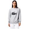Lacoste Sh9689 Felpe, Argento Cina, S Uomo