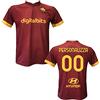 DND DI D'ANDOLFO CIRO Maglia Calcio Roma Personalizzabile Replica Autorizzata 2021-2022 Taglie da Bambino e Adulto. Personalizza con Il Tuo Nome o del Tuo Giocatore Preferito. (2 Anni)
