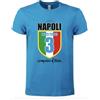 Zeus Party Bellissima T-Shirt Napoli CAMPIONI d'Italia Disponibili in Varie Taglie S,M,L,XL,XXL (M)