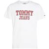 Tommy Hilfiger Tommy Jeans - T-Shirt Uomo Regular con Logo Bold - Taglia S