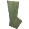 Puro Lino Pantalone Lungo da Uomo 46 alla 56 Blu Bianco Beige (Verde Militare, 48)