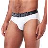 Emporio Armani Uomo Brief Big Eagle Slip Intimo, Bianco (White), M