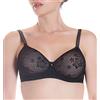 Lepel Reggiseno 380 Coppa C Leggermente Imbottito Colore Bianco (6 - XXL, Nero)