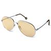 Hally & Son HS004S02 Occhiali, Argento Palladio, 61 16 142 Unisex-Adulto