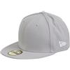 New Era 59fifty Basecap Blank Grey - 7 3/8-59cm